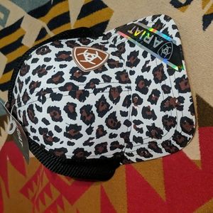 NWT- Ariat Leopard Cap